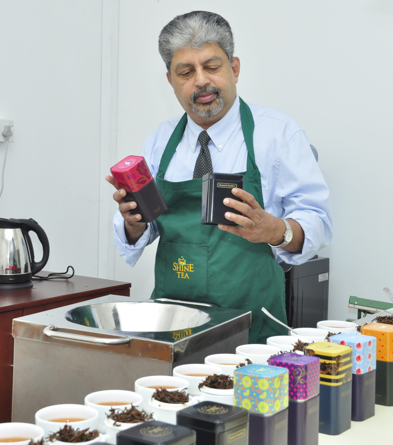 Tea processing